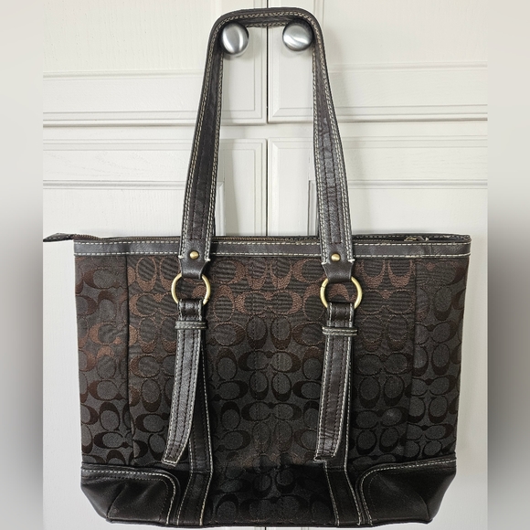 Vintage Y2K Coach Tote - Picture 2 of 7